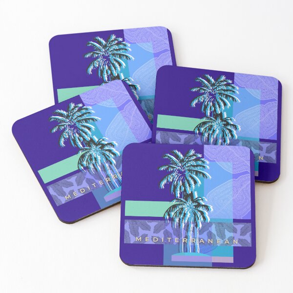 Item preview, Mediterranean tropical palm vibe designed and sold by WestIndigo.