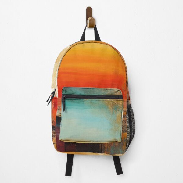 Artikelvorschau, Entdecken Sie "Simplistic & Minimalistic Vintage Sunset" Abstrakte Kunst entworfen und verkauft von ArtificialGenes.