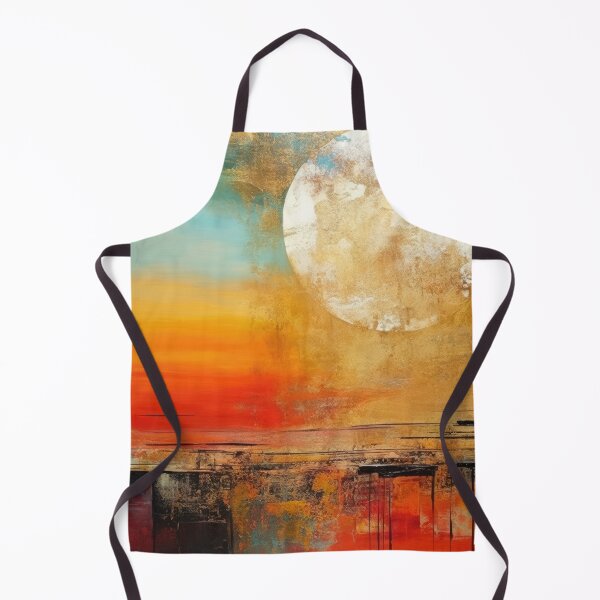 Artikelvorschau, Entdecken Sie "Simplistic & Minimalistic Vintage Sunset" Abstrakte Kunst entworfen und verkauft von ArtificialGenes.
