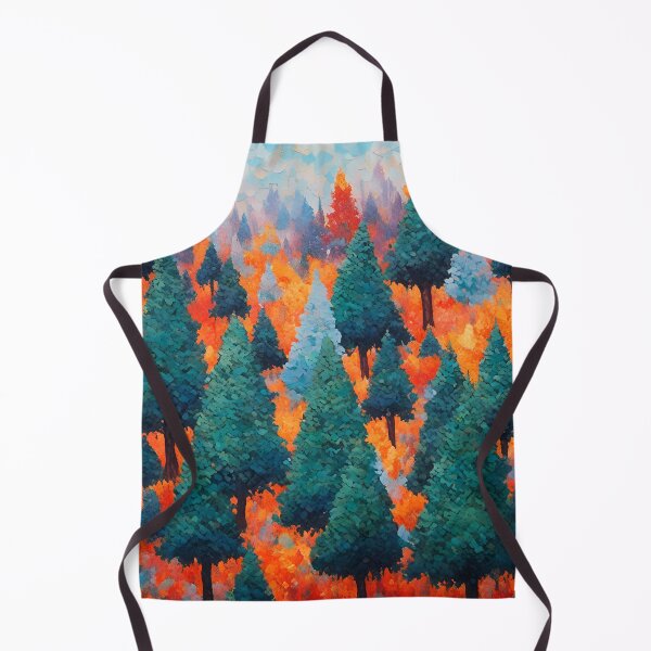 Item preview, Neo Impressionist Forest Pattern. designed and sold by ARichArts.