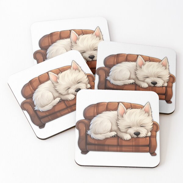 Item preview, Serenity Sleeps: Whimsical Westie Dreamland designed and sold by PureGlee.