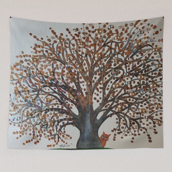 Item preview, Ottawa Whimsical Tree Cat designed and sold by Lori Alexander.