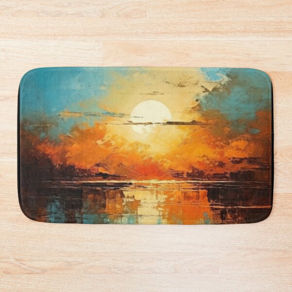 Item preview, Explore "Simplistic & Minimalistic Vintage Sunset" Abstract Art designed and sold by ArtificialGenes.