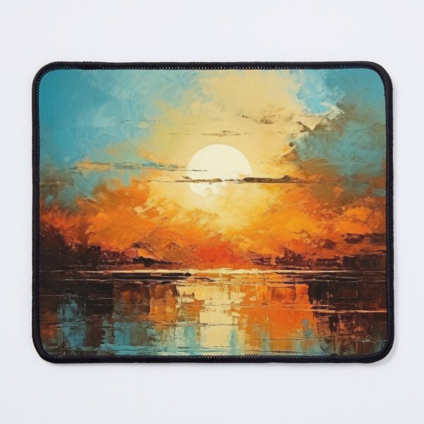 Item preview, Explore "Simplistic & Minimalistic Vintage Sunset" Abstract Art designed and sold by ArtificialGenes.