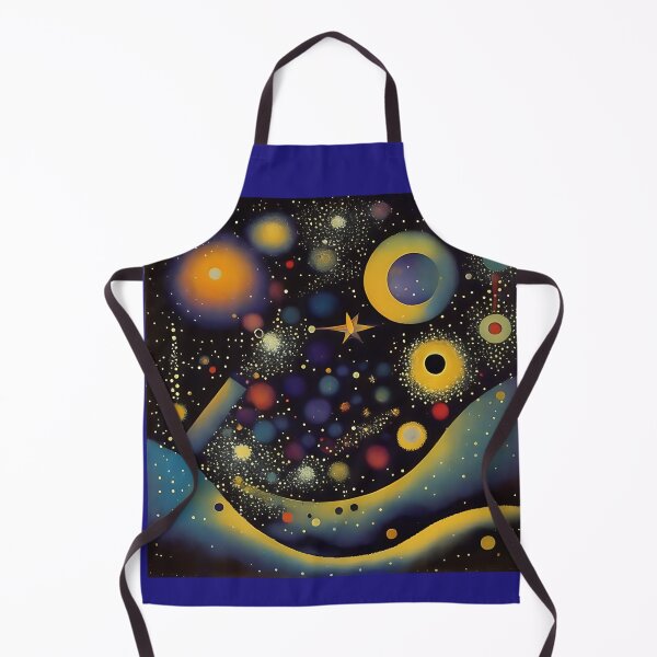 Item preview, A fantastically beautiful starry landscape. Abstraction. designed and sold by Natalia-Vlad.