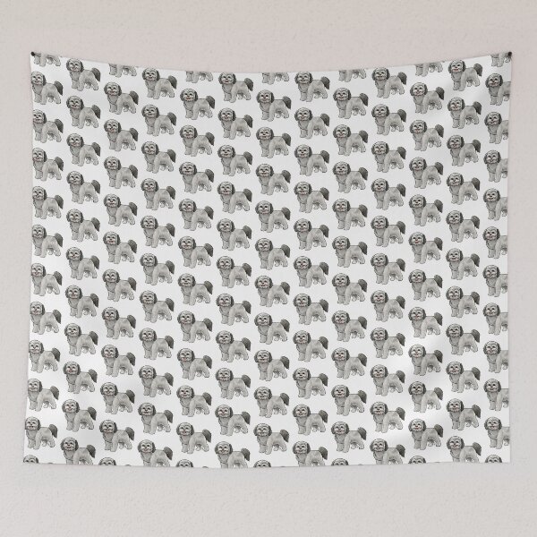 Item preview, Shih poo - Gray designed and sold by Jennifer Stolzer.
