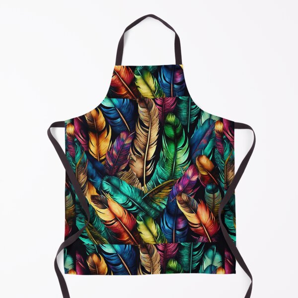 Item preview, Colorful feathers Pattern designed and sold by witch-night.