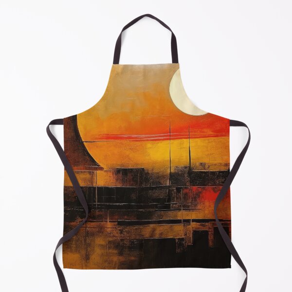 Item preview, Explore "Simplistic & Minimalistic Vintage Sunset" Abstract Art designed and sold by ArtificialGenes.