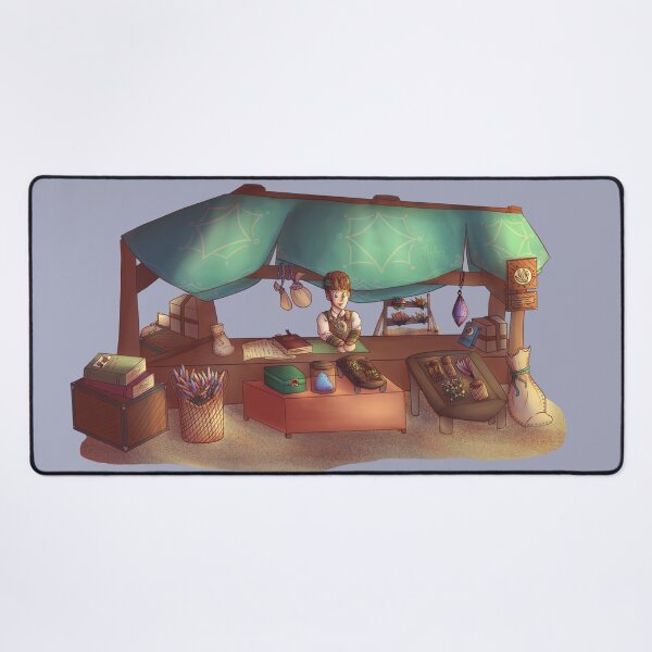 Item preview, Fantasy Herbs Market Shop designed and sold by TheNerdyWizard.