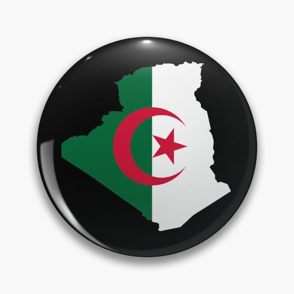 Item preview, Algeria Map designed and sold by feether-store.