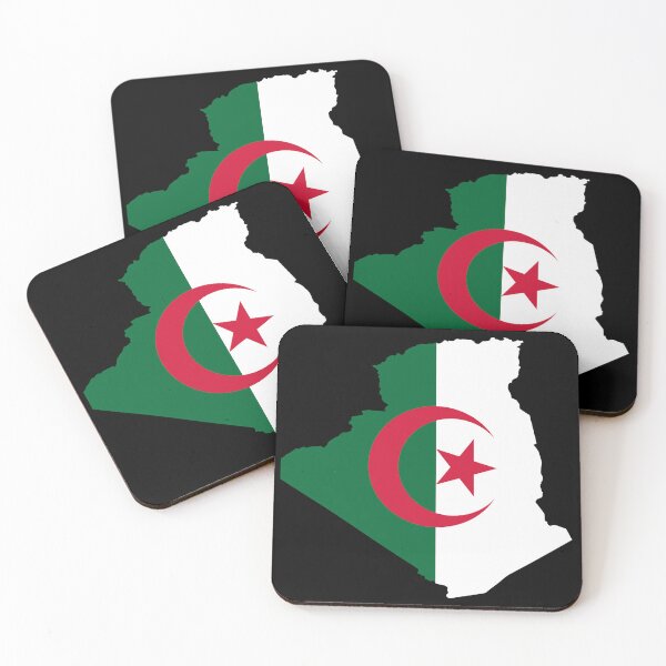 Item preview, Algeria Map designed and sold by feether-store.