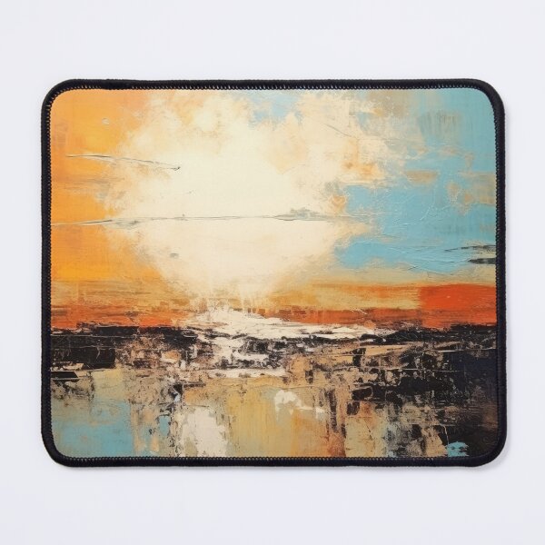 Item preview, Explore "Simplistic & Minimalistic Vintage Sunset" Abstract Art designed and sold by ArtificialGenes.