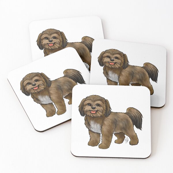 Item preview, Shih poo - Brown designed and sold by Jennifer Stolzer.
