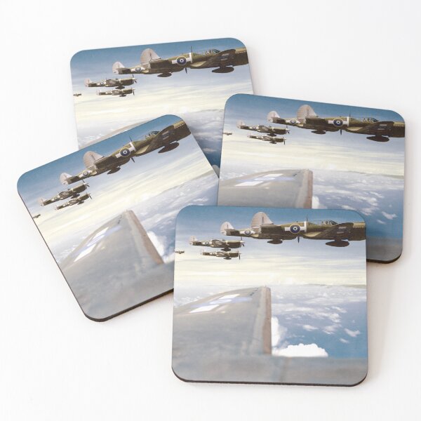 Item preview, P-40 Kittyhawks in formation designed and sold by Rarity-Color.