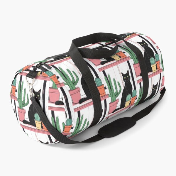 Item preview, Black Cat with Cactus Indoor  designed and sold by Catophile.