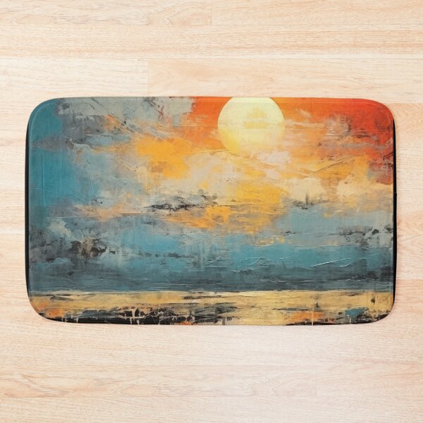 Item preview, Explore "Simplistic & Minimalistic Vintage Sunset" Abstract Art designed and sold by ArtificialGenes.
