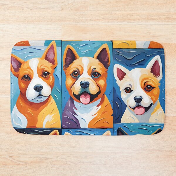 Item preview, Cubist Dogs Pattern. designed and sold by ARichArts.