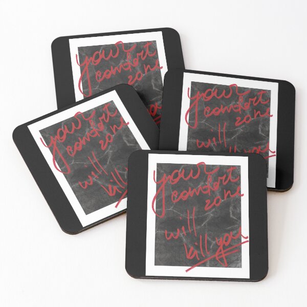 Item preview, Your Comfort Zone Will Kill You motivational quote designed and sold by snadesign.
