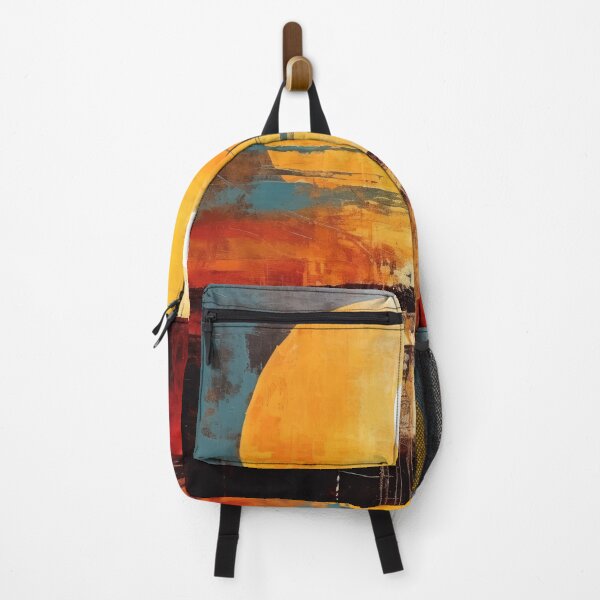 Artikelvorschau, Entdecken Sie "Simplistic & Minimalistic Vintage Sunset" Abstrakte Kunst entworfen und verkauft von ArtificialGenes.