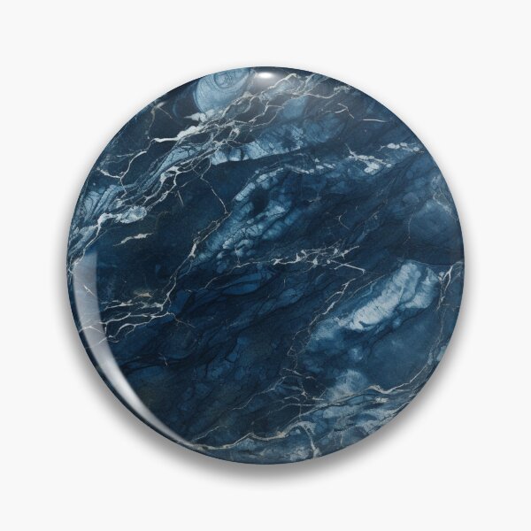 Item preview, Blue and White Marble designed and sold by AxeWave.