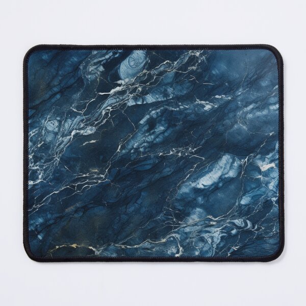 Item preview, Blue and White Marble designed and sold by AxeWave.