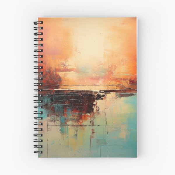 Item preview, Explore "Simplistic & Minimalistic Vintage Sunset" Abstract Art designed and sold by ArtificialGenes.