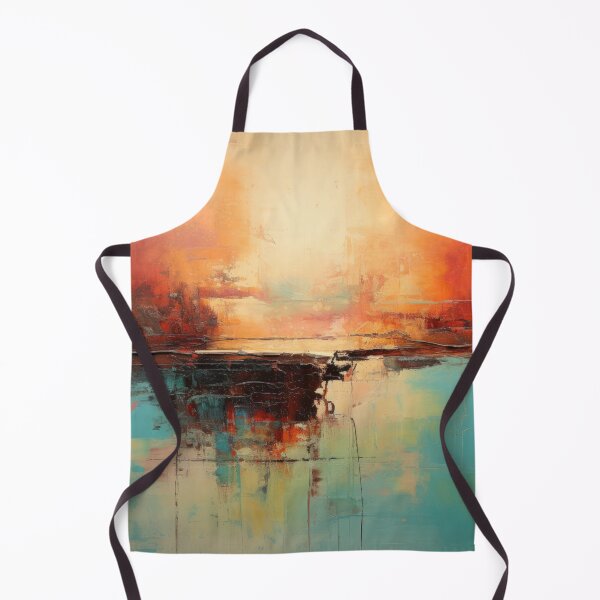 Item preview, Explore "Simplistic & Minimalistic Vintage Sunset" Abstract Art designed and sold by ArtificialGenes.