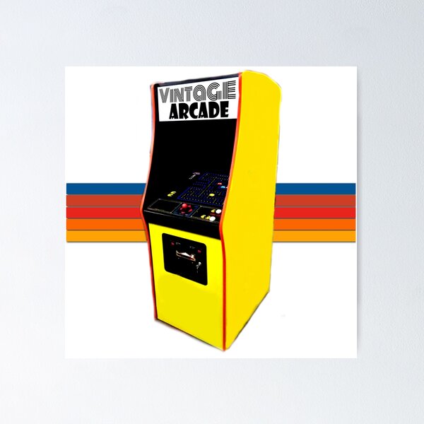 Artikel-Vorschau von Vintage Arcade Stand Up Console Videospiel, Coin Op Video Arcade, designt und verkauft von BubbaCommerce.