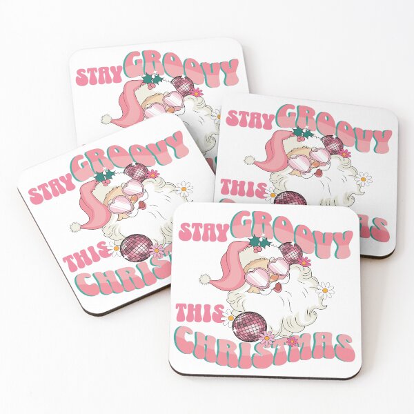 Item preview, Pink Groovy Christmas designed and sold by Pixels2Patterns.