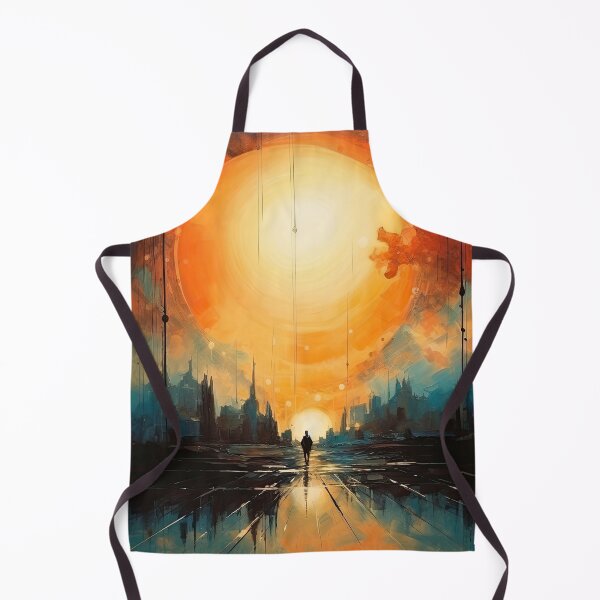 Item preview, Explore "Simplistic & Minimalistic Vintage Sunset" Abstract Art designed and sold by ArtificialGenes.