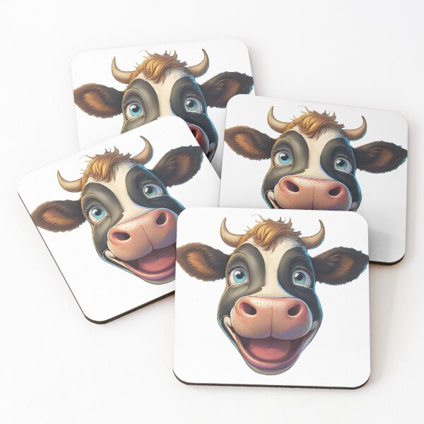 Item preview, Happy Cow! designed and sold by BrshnSktchStdio.