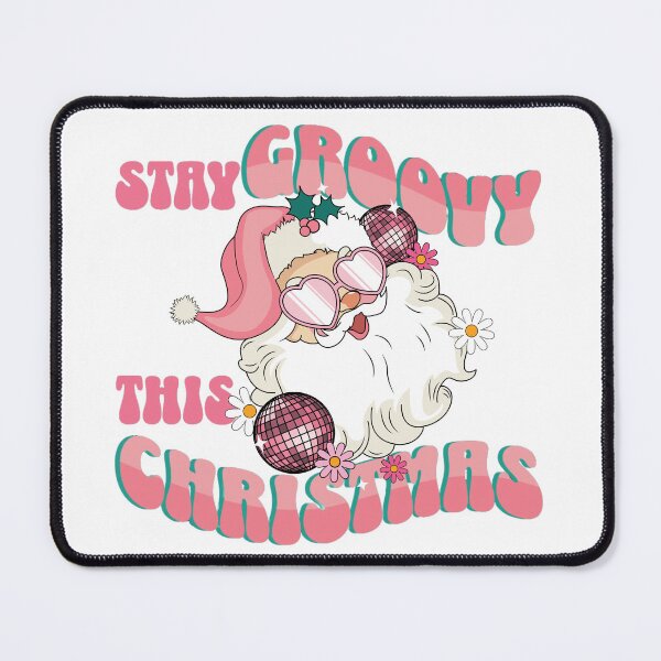Item preview, Pink Groovy Christmas designed and sold by Pixels2Patterns.