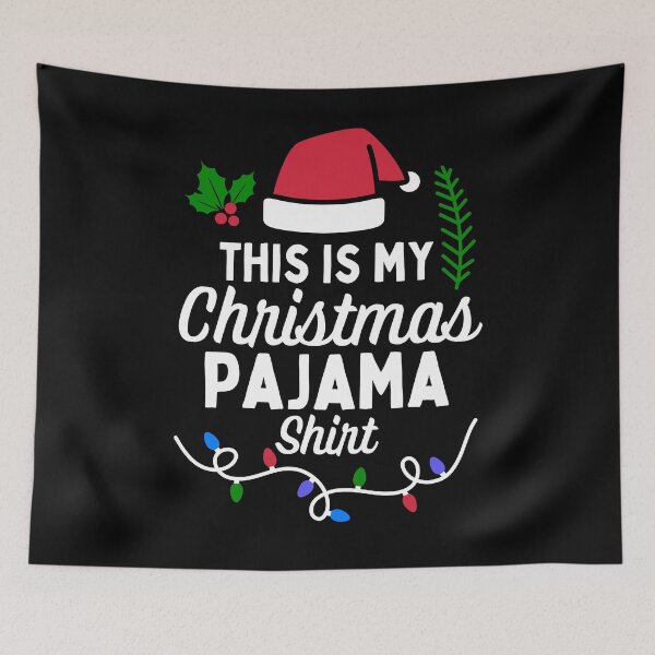 Item preview, This Is My Christmas Pajama Shirt designed and sold by Beezi Graphix.