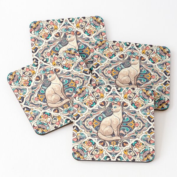 Item preview, Cat Tile designed and sold by Kenneth Labuskes.