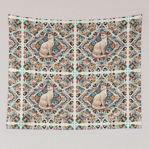 Item preview, Cat Tile designed and sold by Kenneth Labuskes.