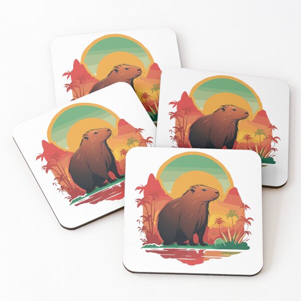 Item preview, Reggae Vibes Capybara designed and sold by reggaeartgifts.