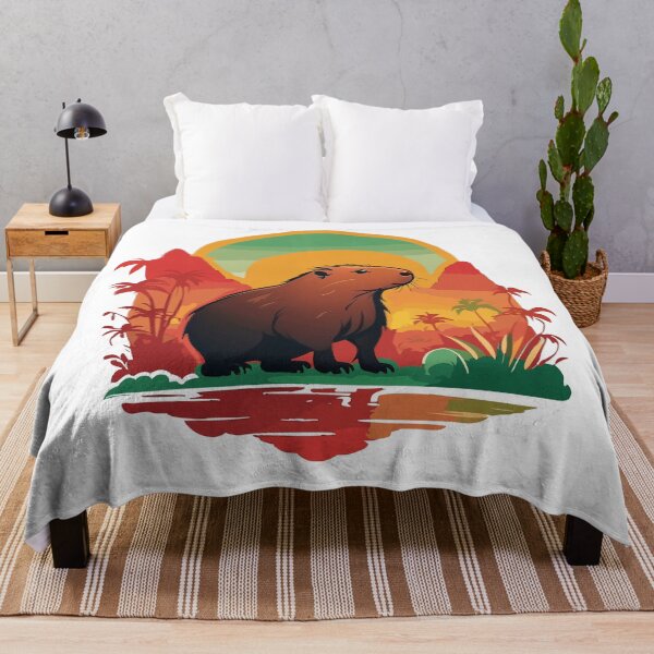 Item preview, Reggae Vibes Capybara designed and sold by reggaeartgifts.