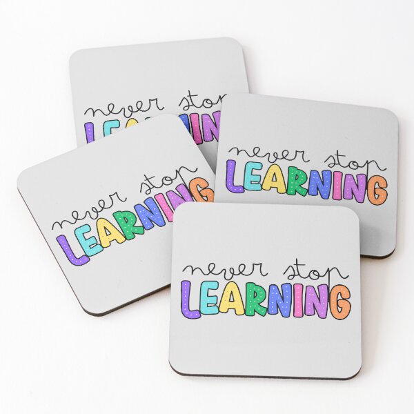 Item preview, Never stop learning designed and sold by CreativaNook.