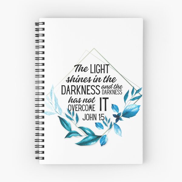 Item preview, John 1:5 Bible verse designed and sold by Rsagur12.