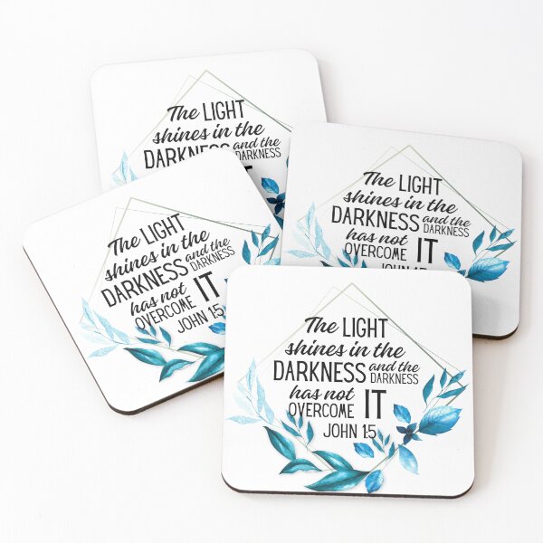 Item preview, John 1:5 Bible verse designed and sold by Rsagur12.