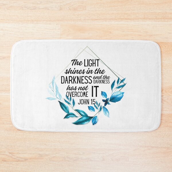 Item preview, John 1:5 Bible verse designed and sold by Rsagur12.