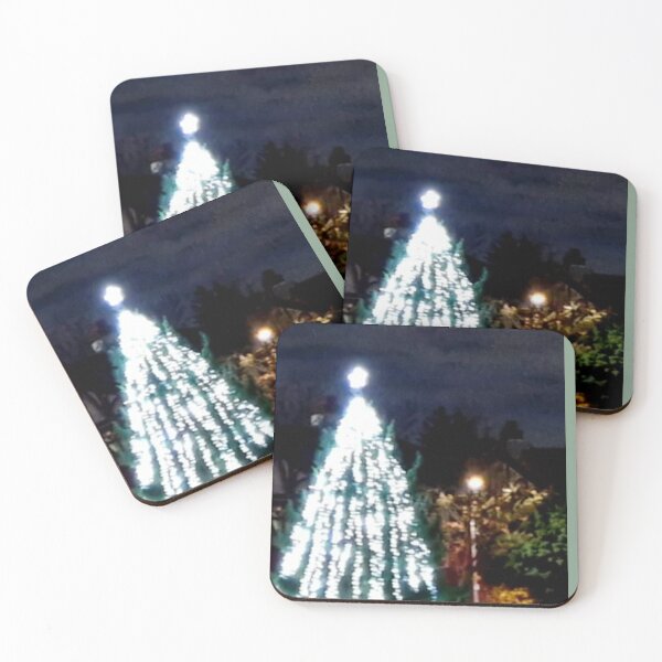 Item preview, Winter White Light Christmas Tree designed and sold by ontological.