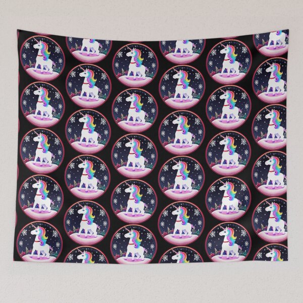Item preview, Christmas Unicorn in Snow designed and sold by EasyPrints337.