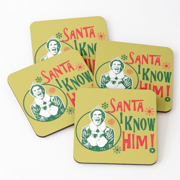 Item preview, Santa I Know Him Buddy The Elf Lts designed and sold by Alema Art.