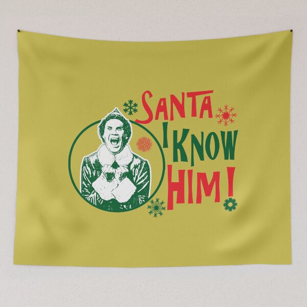 Item preview, Santa I Know Him Buddy The Elf Lts designed and sold by Alema Art.