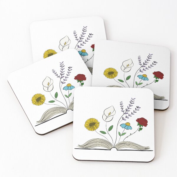Item preview, Flowers Growing from a Book designed and sold by geedesignsstuff.