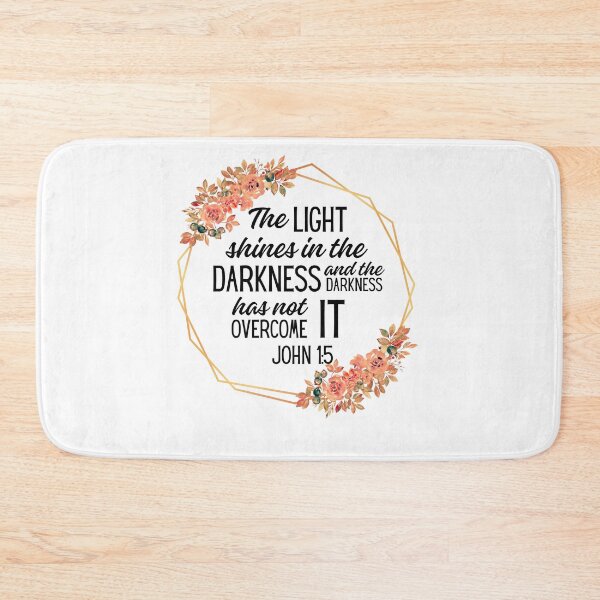 Item preview, John 1:5 Bible verse designed and sold by Rsagur12.