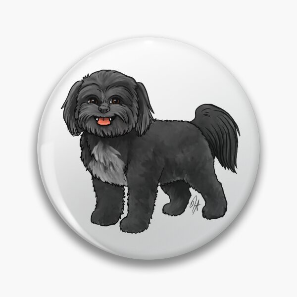 Item preview, Shih poo - Black designed and sold by Jennifer Stolzer.