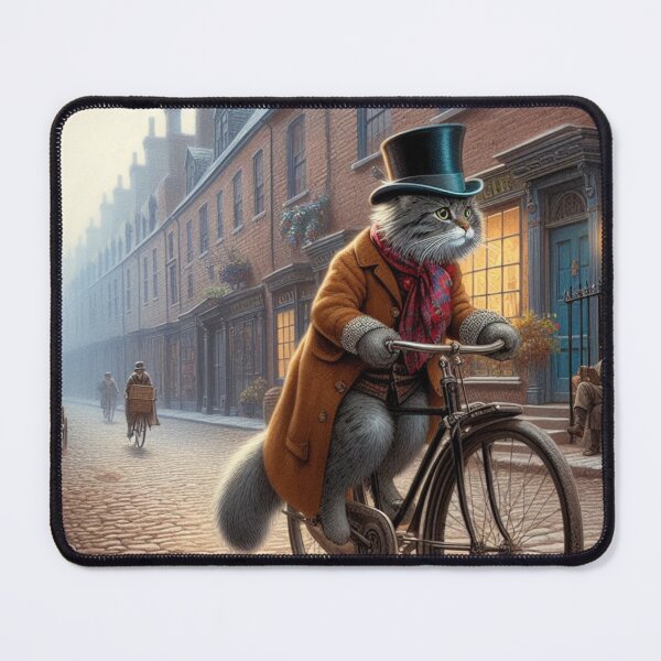 Item preview, Cycling Cat designed and sold by Kenneth Labuskes.