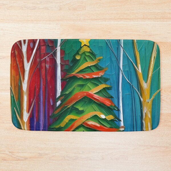 Item preview, Neo Impressionist Christmas Tree Pattern. designed and sold by ARichArts.